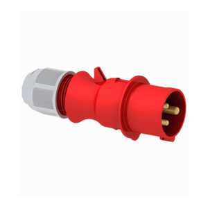 Enchufe aéreo 16A 2P+T 415V rojo