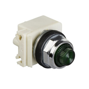 Piloto de señalizacion LED  verde BA 9s 220VAC/DC
