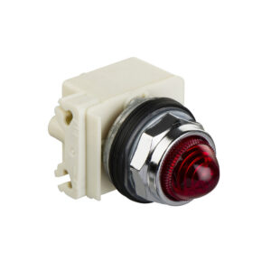 Piloto de señalizacion LED  rojo BA 9s 220VAC/DC