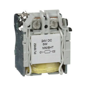 Bobina de disparo P/interruptor PowerPact H,Jy L 24VDC