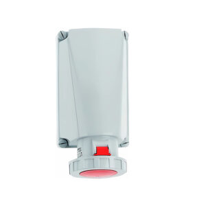 Toma visible 125A 3P+T 415V IP67 Rojo -BALS