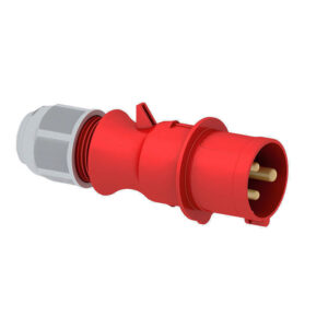 Enchufe aéreo 16A 2P+T 415V IP67 rojo -BALS