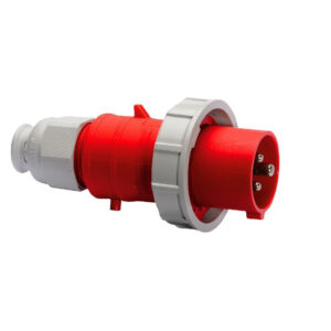 Enchufe aéreo 16A 2P+T 415V IP67 rojo-BALS
