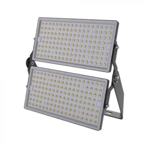 Reflector LED 500W Súper Alta Potencia 1m. Cable 4000K Cuerpo Negro IP65 120lm/W