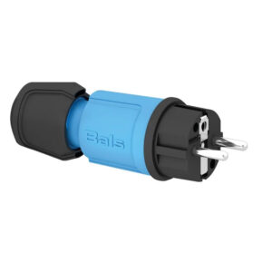 Enchufe aéreo Schuko 16A 2P+T 250V azul  IP67 BALS
