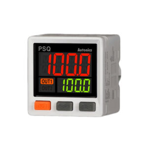 Sensor de presión de doble pantalla digital PSQ, NPT1/8 doble salida PNP/NPN IP40 12-24VCC-AUTONICS