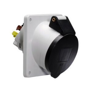 Toma empotrable 16A 3P+T 500V IP44 negro-BALS
