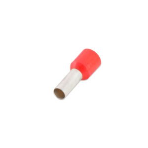 Terminal Sobremoldeado [ØE 1.7mm] Rojo (Cable 16 awg) (Cañón Mediano) STARKER