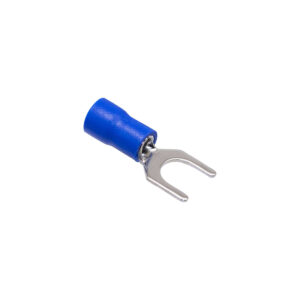 Terminal Aislado 1/4" Tipo Uña Azul (Cable 16-14 awg) STARKER