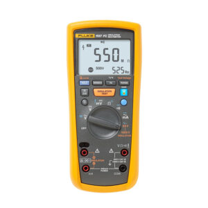 MULTÍMETRO C/MEGOHMETRO, 1000V AC/DC, 600MA AC/DC, 50M, 9999ΜF, 1KV/2G - FLUKE