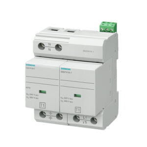 Descargador de sobretensión tipo 1, 1P+N/TN-C TT 10/350µs 240V  - SIEMENS