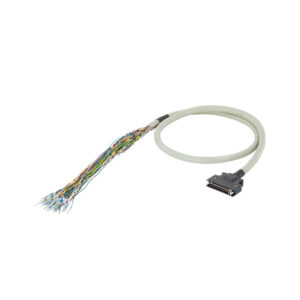 Cable control/ajuste de 1 m con conector (conector MDR de 50 pins, pins libres del lado del controlador).   - SIEMENS