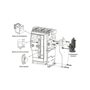 KIT DE TRANSFERENCIA 3WT 2500A P/ 3WT8252-8AA00-0AA2-Z A04 - SIEMENS