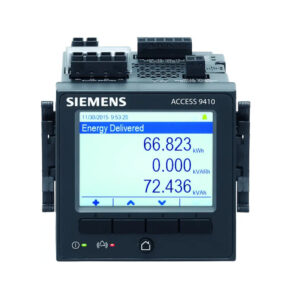 Medidor 9410 con pantalla, montaje en panel, 1 DO, 3 DI, doble puerto ethernet(TJ45) - SIEMENS