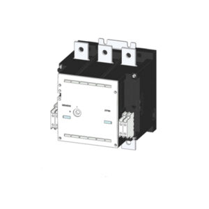 Contactor de vacío AC-3e 630 A, 335 kW / 400 V, AC-3 820 A, 450 kW / 400 V, Ue 690 V, 3 polos, Uc: 200-240 V CA (50/60 Hz) 4 NA + 4 NC  - SIEMENS