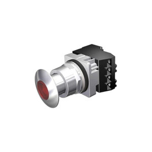 Parada de Emergencia - Luminoso - LED  Pulsar y Jalar 120V AC/DC - 1NA-NC  - SIEMENS