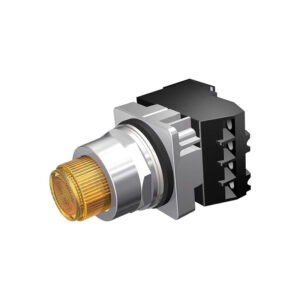 Pulsador Luminoso-LED 240 VAC AC/DC 1NA-NC color amarillo SIEMENS