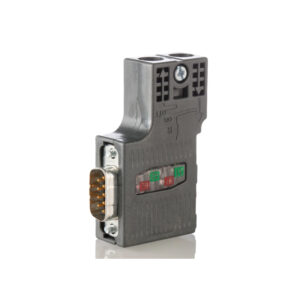 SIMATIC DP, conector de conexión para PROFIBUS hasta 12 Mbits/s Salida de cable a 90°, conexión por perforación del aislamiento FastConnect, sin conector hembra para PG 15,8x 59x 35,6 mm (An x Al x P) – SIEMENS