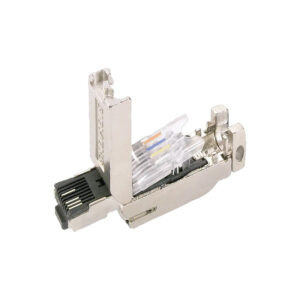 Conector Ethernet industrial FastConnect RJ45 180 2x 2, conector enchufable RJ45 (10/100 Mbit/s)  – SIEMENS