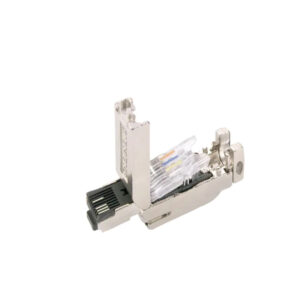 Industrial Ethernet FastConnect RJ45 Plug 180 2x2, conector RJ45 (10/100 Mbits/s) con caja de metal robusta y sistema de conexión FC – SIEMENS