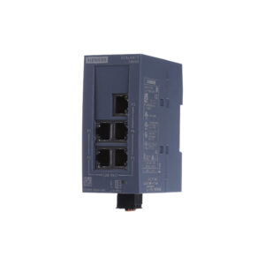 Switch Ethernet industrial no gestionado SCALANCE XB005 para 10/100 Mbit/s; para la creación de topologías en estrella y en línea pequeñas; diagnóstico por LED, IP20  – SIEMENS