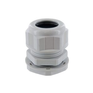 Prensa estopa plástica IP68 blanco 36.40mm rango cable 18-25mm CAMSCO