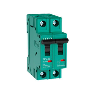 Interruptor Termomagnético DC 2P 63A 550VDC MCB-FEEO