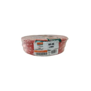 CABLE ELECTRICO 750V LIBRE HALOGENO 4MM2 ROJO FREETOX-PC NH90 INDECO